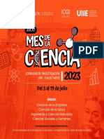 MES DE LA CIENCIA 2023 - Calendario General