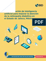 Implementacion de Inteligencia Artificial para Mejorar La Atencion de La Retinopatia Diabetica en El Estado de Jalisco Mexico
