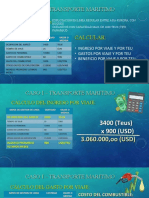 Caso I - Transporte Maritimo