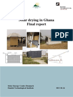 Solar Drying in Ghana Final Report