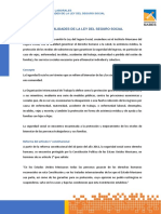 4.1 Generalidades de La Ley Del Seguro Social.