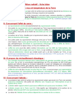 Bilan Radiatif Fiche de Revision