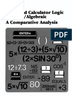 Advanced Calc Logic