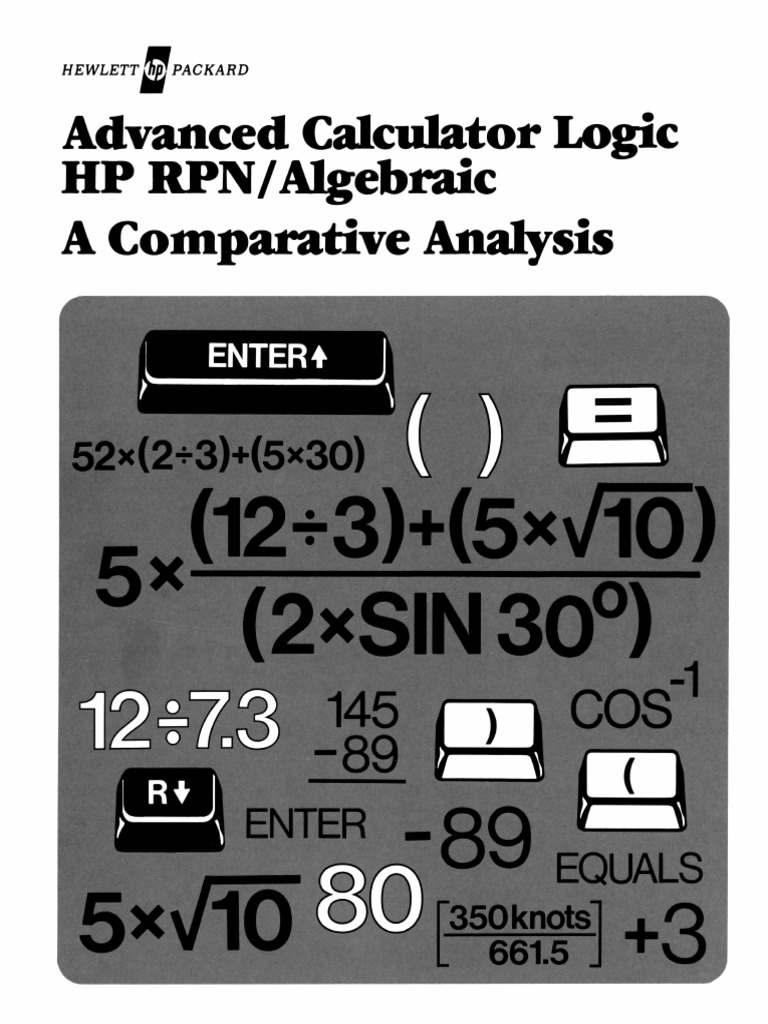 Advanced Calc Logic PDF Computer Programming Notation