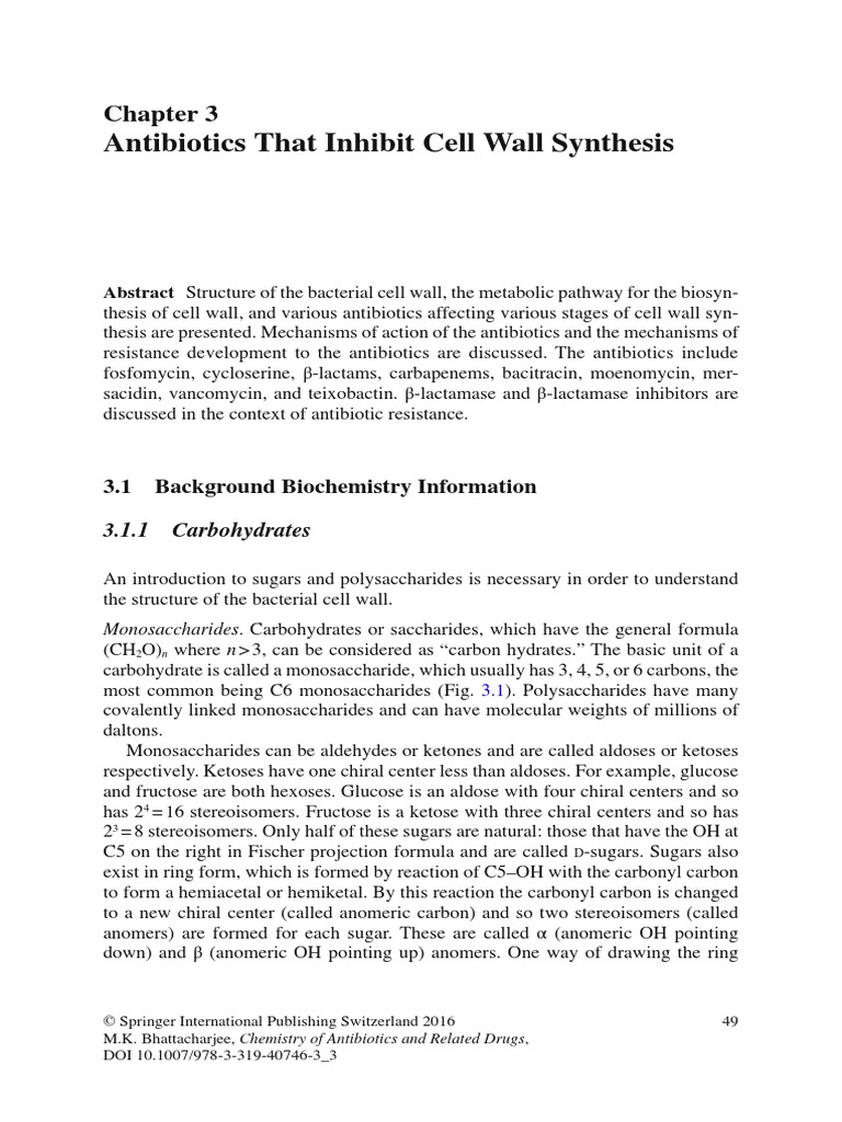 Which Antimicrobial Does Not Inhibit Cell Wall Synthesis-Key Pharmacology Facts