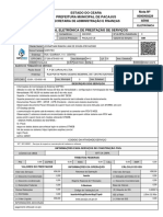 Prefeitura Municipal de Pacajus Nota #Estado Do Ceara: 0000000229 Secretaria de Administração E Finanças