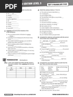 PREPARE 3 Vocabulary Plus Unit 05