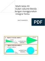 Materi Matematika Volume Benda Putar