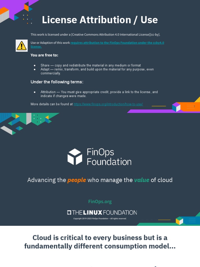 Intro To Finops 1 0 Download Free Pdf Cloud Computing Creative