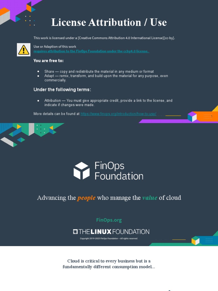 Intro To FinOps 1.0 | PDF