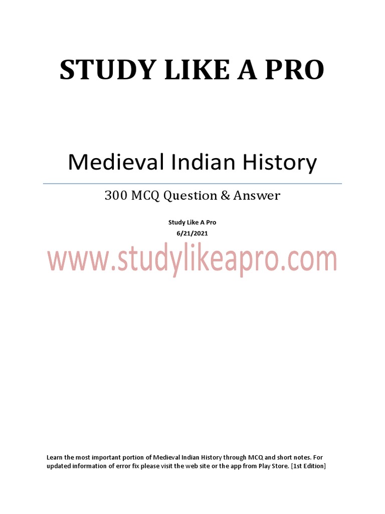 Modern World History Mcq Pdf