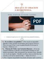 7 Pasos para Que Tu Oracion Sea Respondida