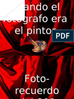 Cuando El Fotografo Era El Pintor RRGG