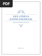 AWS Athena Knowledgebase