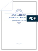 AWS Athena Knowledgebase