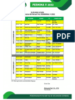 Susunan Acara PERMIMA V 2022