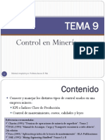 TEMA 9 Control en Minería