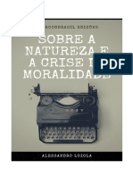 Sobre A Natureza e A Crise Da Moralidade