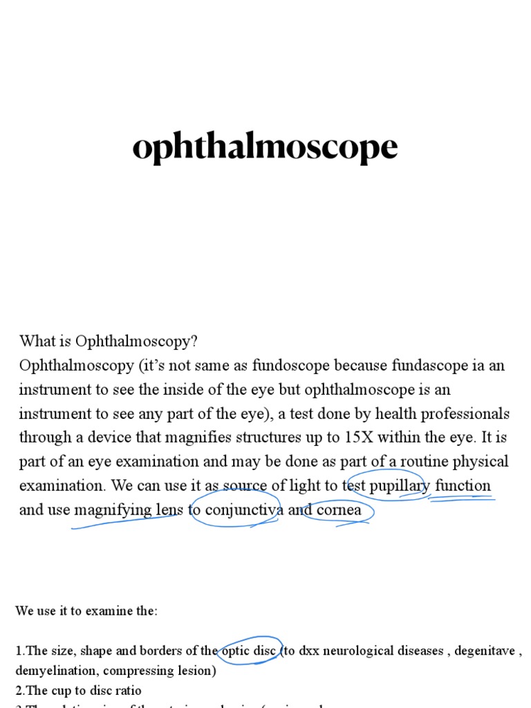 4.Ophthalmoscopecopy PDF
