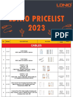 Ldnio Pricelist 2023