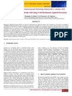 Stabilization of A-6 Lateritic Soil Using Cold Reclaimed Asphalt Pavement