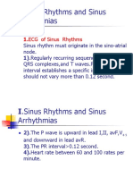 I.Sinus Rhythms and Sinus Arrhythmias