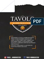 Carta Tavolo Pizza