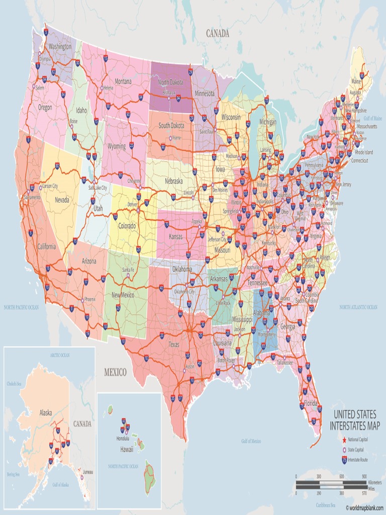 US Highway Map PDF 1710822920