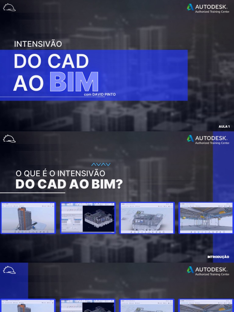 AULA 1 BIM - Comprimido | PDF | BIM | Tecnologia da Informação