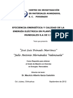 Tesis Julio Antonio Hernández Valenzuela, José Luis Peinado Martínez