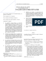 Consejo de La Unión Europea - A - Directiva 2001115CE Del Consejo - Union Europea