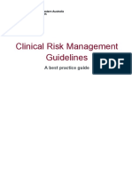 Clinical Risk Management Guidelines_ Best Practice