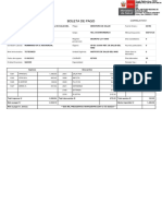 Bol Pago Dni 10399137 2022-Abril Planilla de Pago de Nombrados PDF