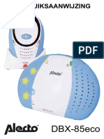 Alecto DBX-85 ECO Baby Monitor