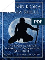 Ninja de Iga y Koka - Los Pergaminos Secretos de Shinobi de Chikamatsu Shigenori