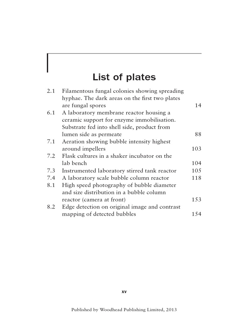 Listofplates_2013_BioprocessEngineering PDF