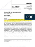 4-Patient Resistance Towards Diagnosis in Primary Care