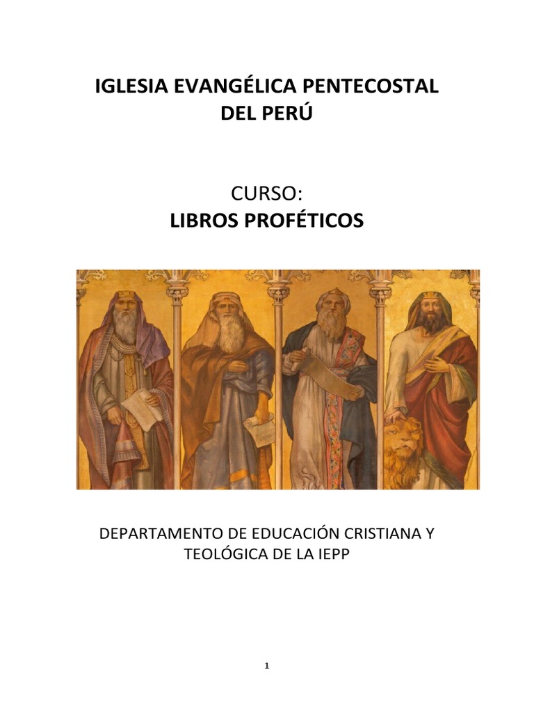Estudio de Libros Proféticos en la Biblia PDF Ezequiel Cautiverio