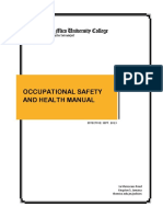 Occupational Safety and Health Manual