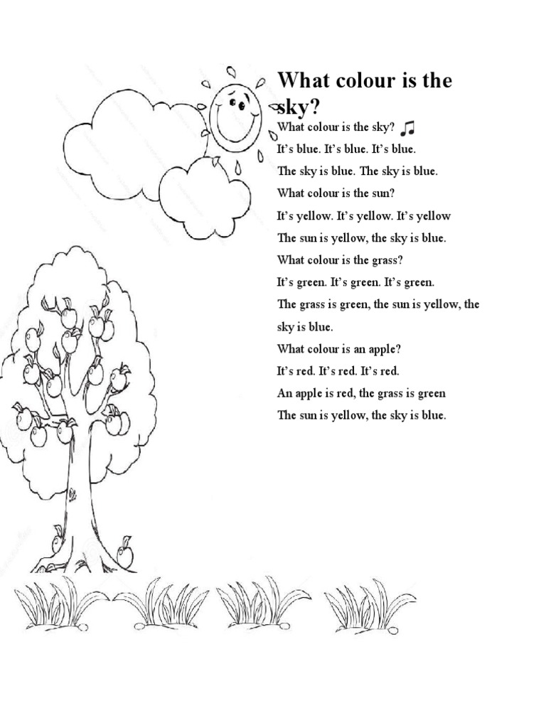 What colour is the sky PDF