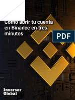 Como Abrir Tu Cuenta en Binance en Tres Minutos