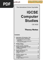 Computer Studies Notes