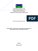 Universidade de Brasília - Unb Instituto de Ciências Humanas - Ih Departamento de Serviço Social Programa de Pós Graduação em Política Social