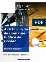 Subsídio A Deturpação Da Doutrina Bíblica Do Pecado N° 02 3° TM