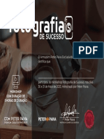 Certificado Workshop Fotografia de Sucesso-1 Compressed