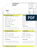 Formulir Evaluasi Ergonomi