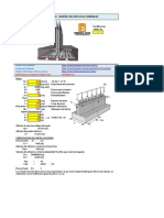 Hoja de Calculo Diseño de Zapatas Corridas