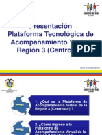 Plataforma Tecnológica de acompañamiento Virtual Region 3 Centrosur