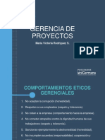 Comportaientos Eticos Gerenciales