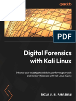 Shiva v. N. Parasram - Digital Forensics With Kali Linux - Enhance Your Investigation Skills by Performing Network and Memory Forensics With Kali Linux 2022.x,-Packt Publishing (2023)